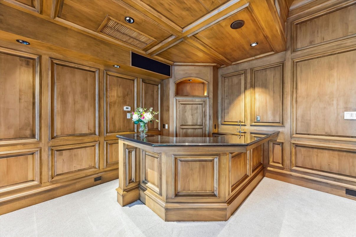 Interior, Recessed Lighting, Wooden Ceilings, Wooden Walls