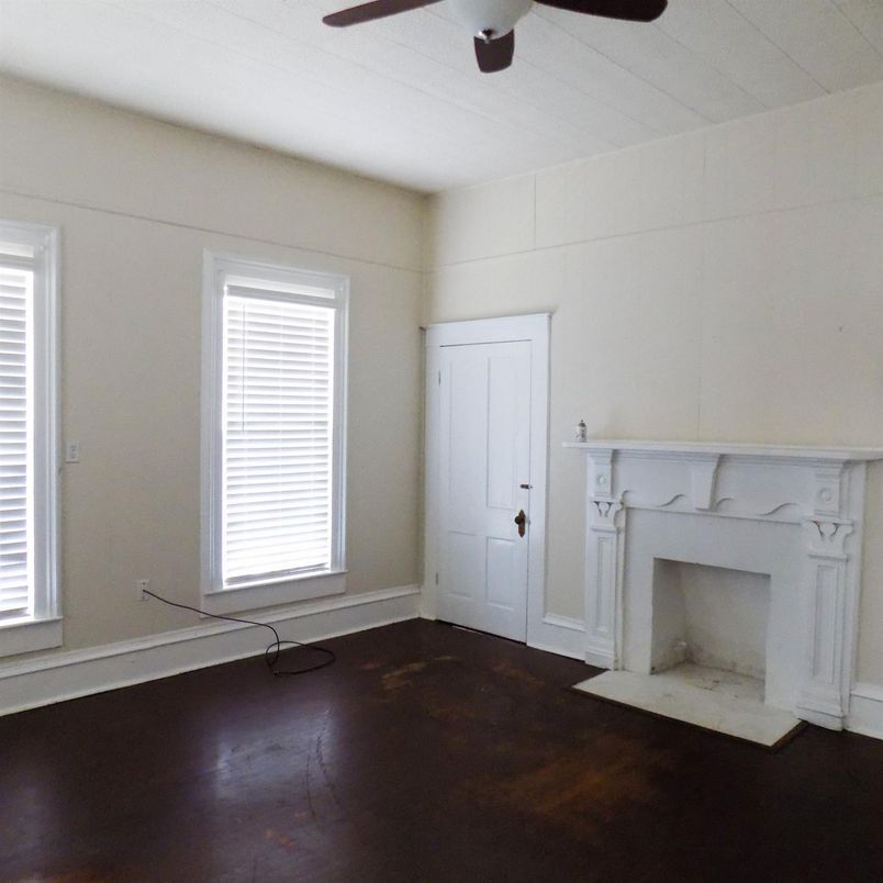 Empty room, Fireplace, Interior, Wood Texture Flooring