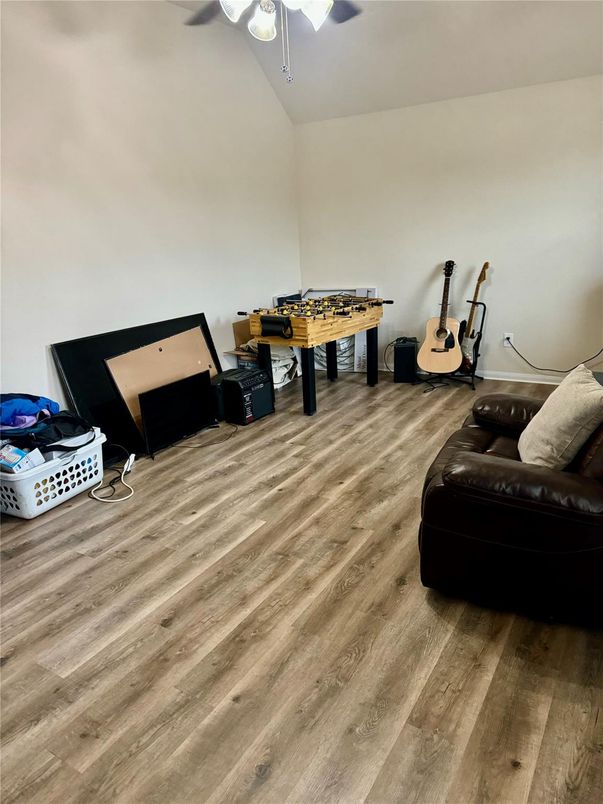Game Room, Interior, Wood Texture Flooring