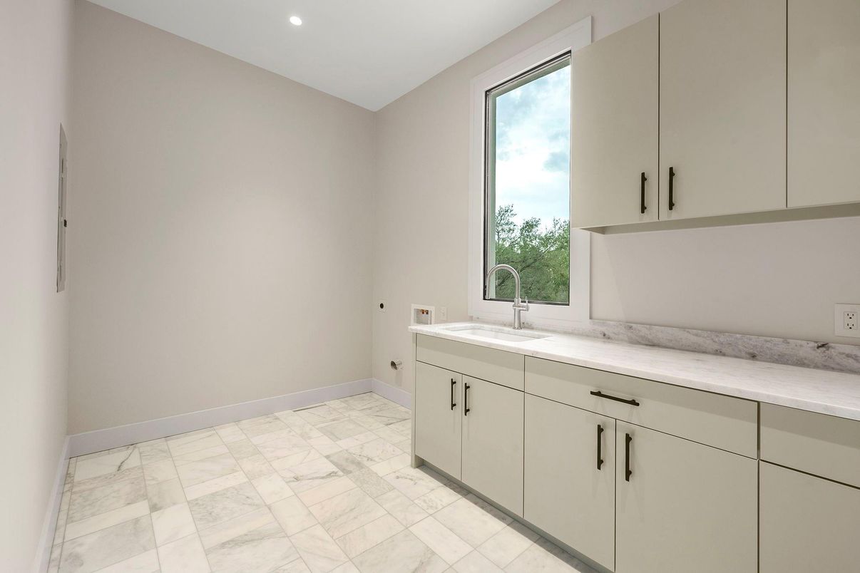 Interior, Kitchen, Marble, Recessed Lighting
