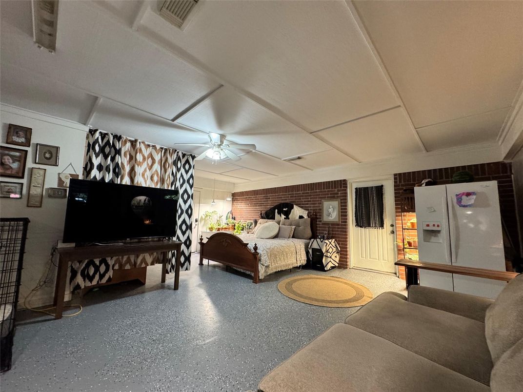 Bedroom, Interior, Living room, Stone Walls