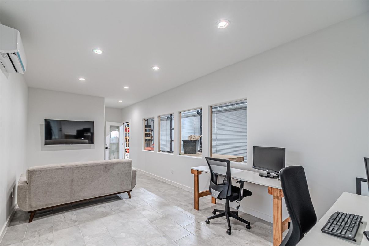 Home Office, Interior, Recessed Lighting