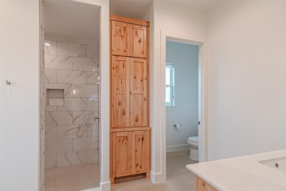 Bathroom, Interior, Marble Walls