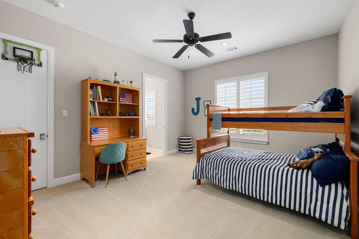 Bedroom, Home Office, Interior, Recessed Lighting