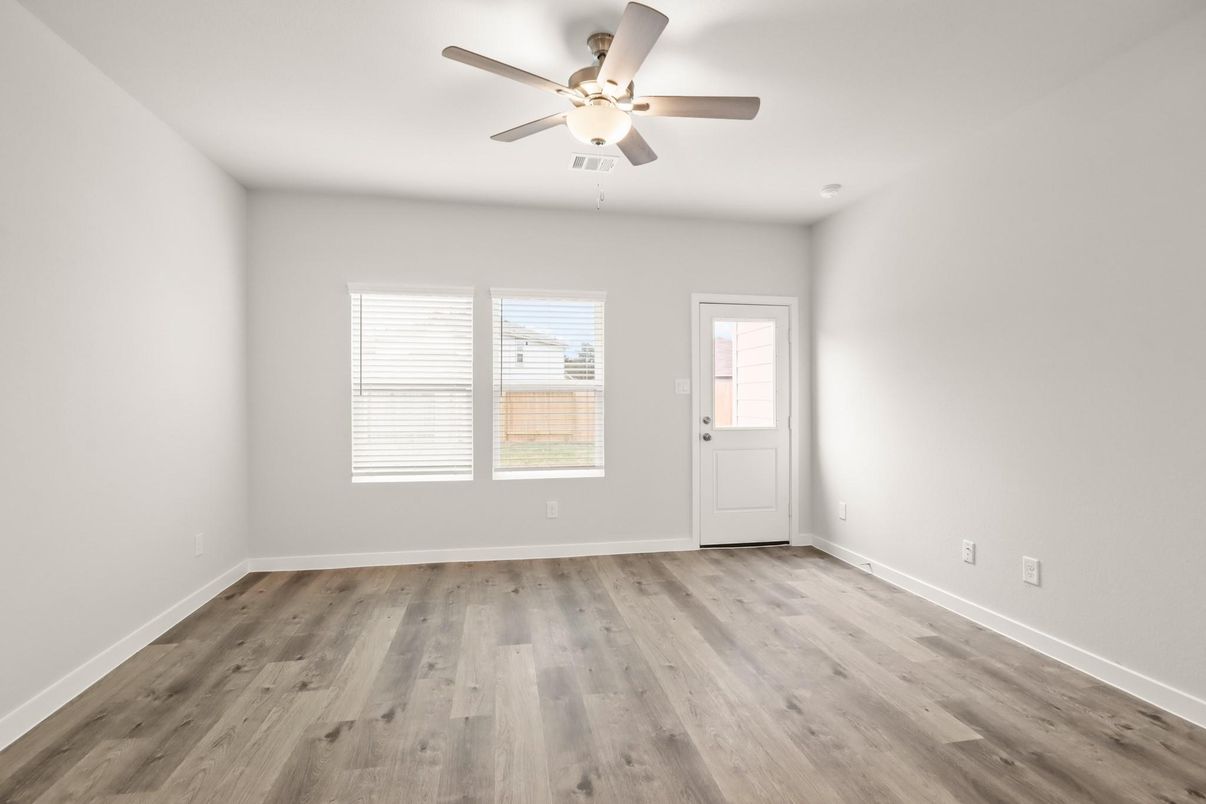 Empty room, Interior, Wood Texture Flooring