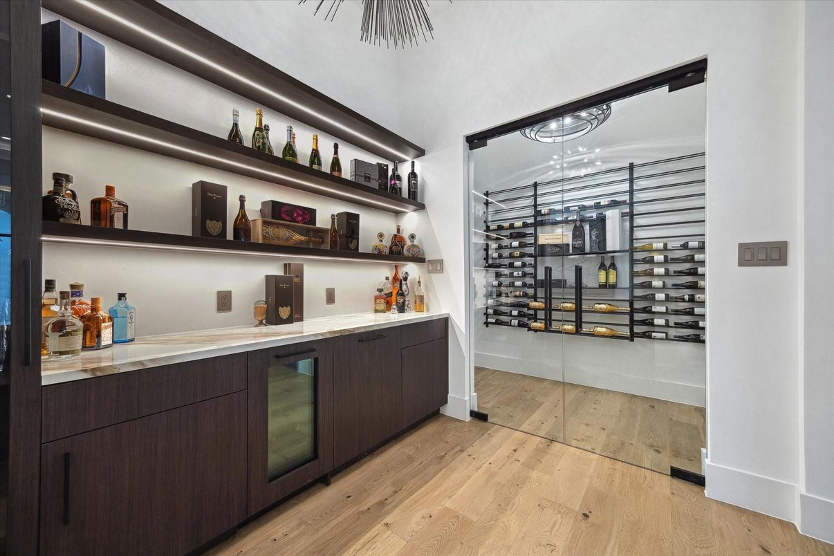 Interior, Wine Storage, Wood Texture Flooring