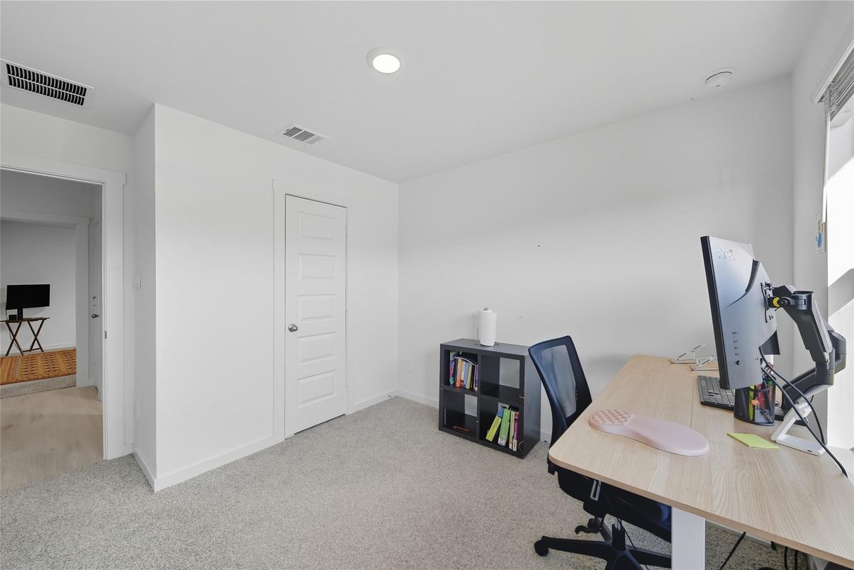 Home Office, Interior, Recessed Lighting