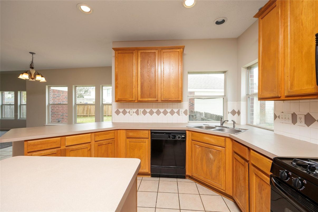 Interior, Kitchen, Recessed Lighting