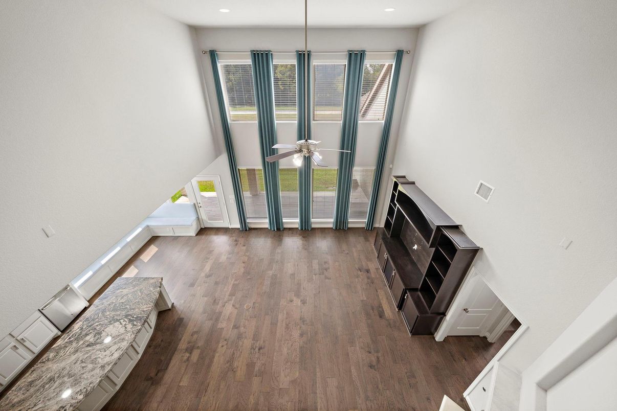 Interior, Recessed Lighting, Wood Texture Flooring