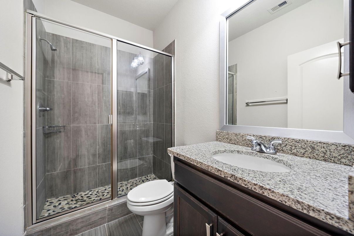 Bathroom, Glass Shower, Interior