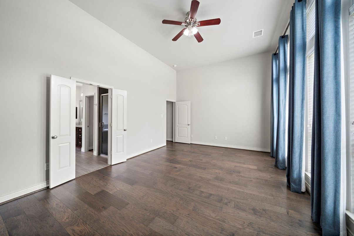 Empty room, Interior, Wood Texture Flooring