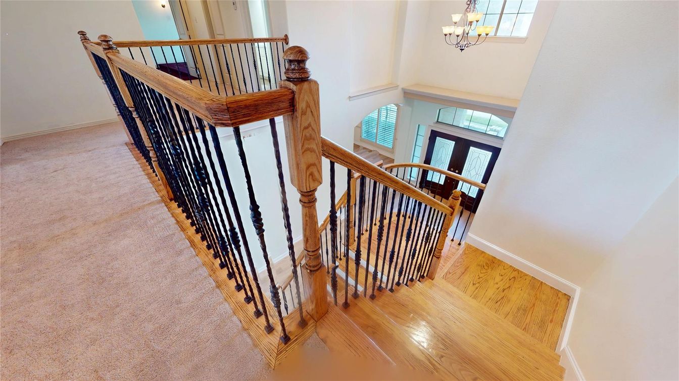 Chandelier, Interior, Wood Texture Flooring