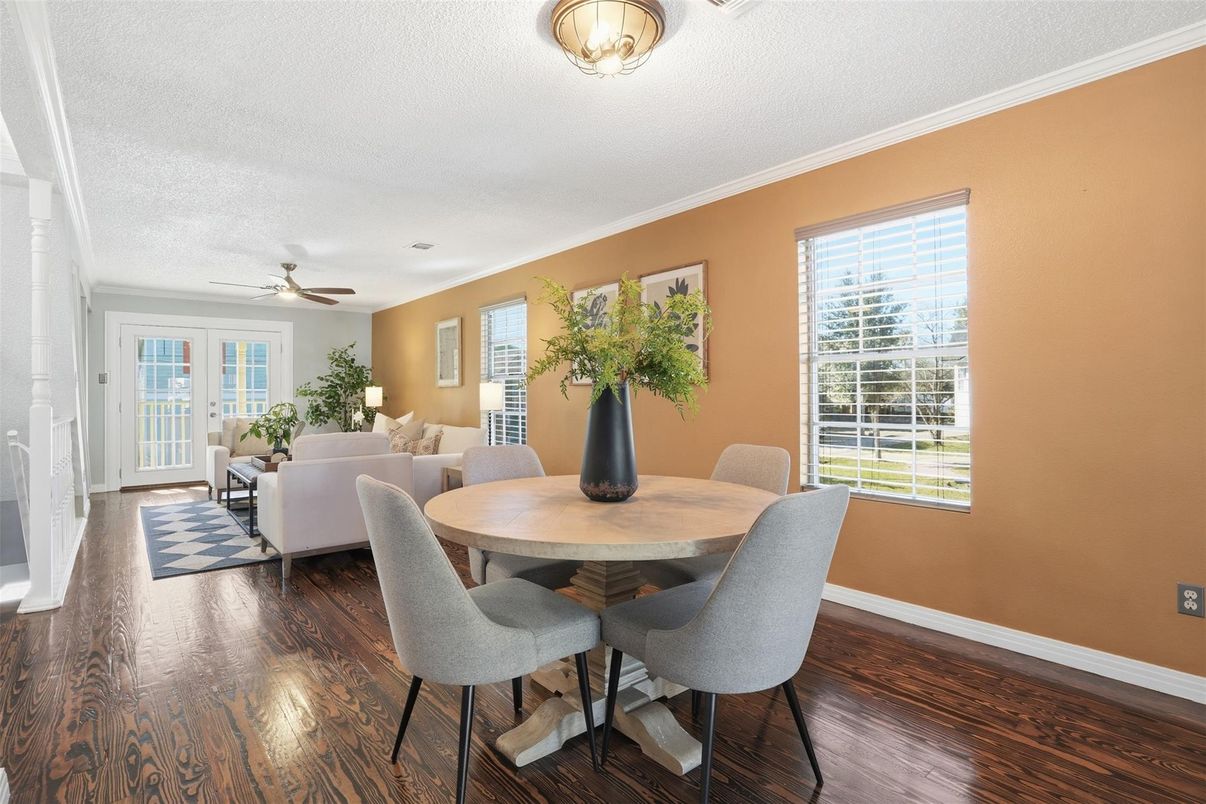 Dining room, Interior, Living room, Wood Texture Flooring