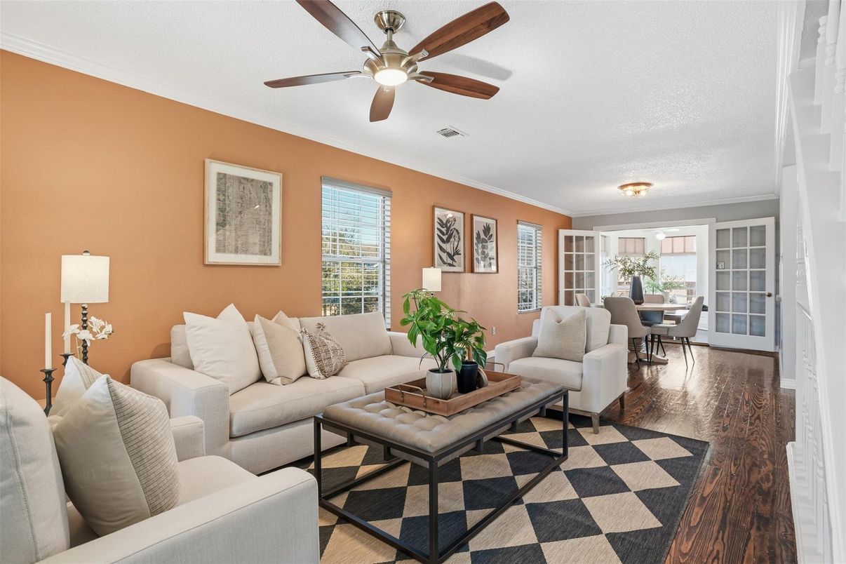 Dining room, Interior, Living room, Wood Texture Flooring