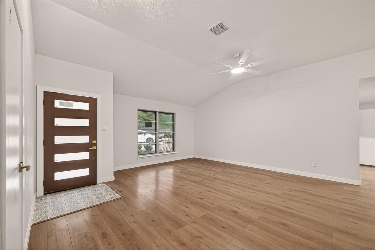 Empty room, Interior, Wood Texture Flooring