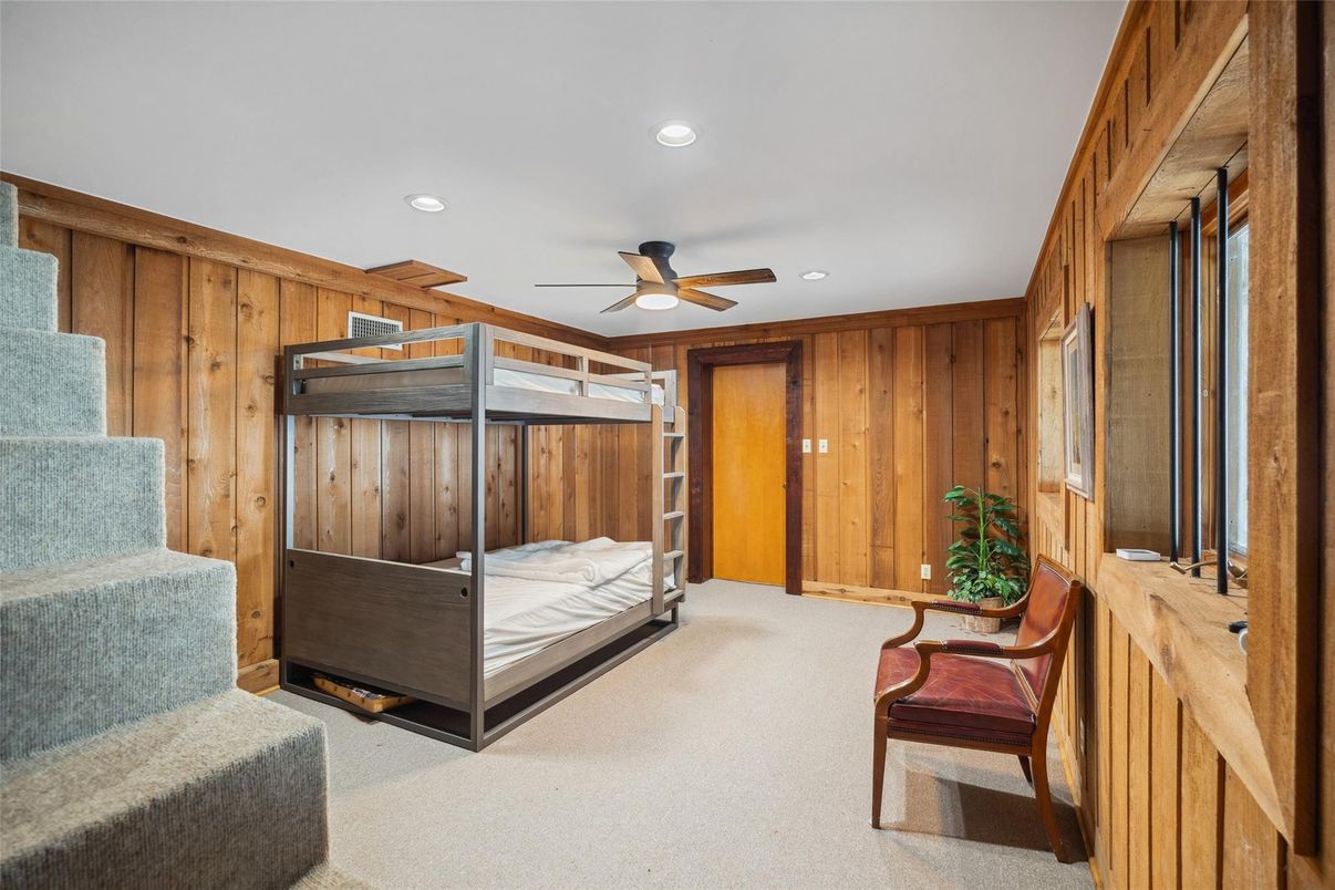 Interior, Recessed Lighting, Wooden Walls