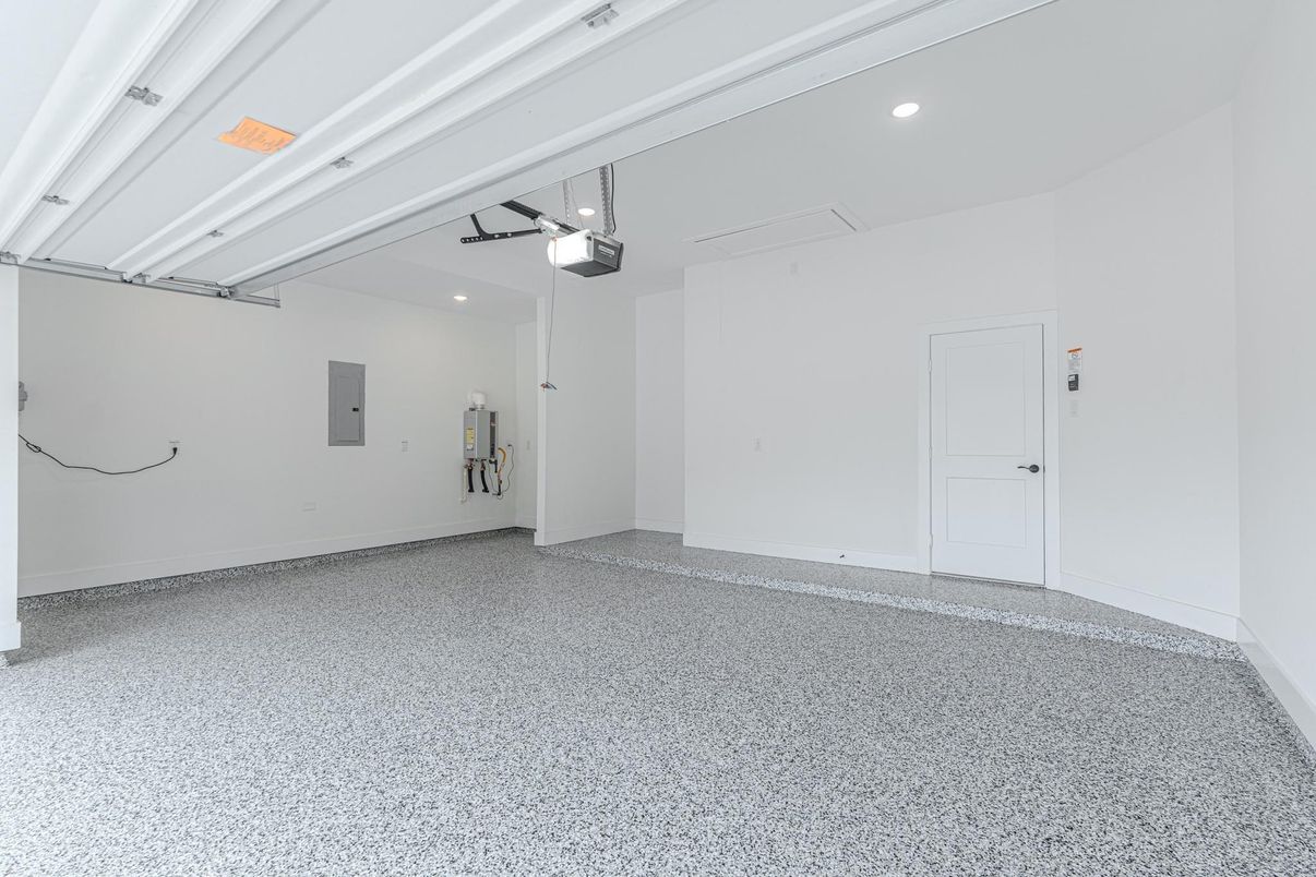 Garage, Interior, Recessed Lighting