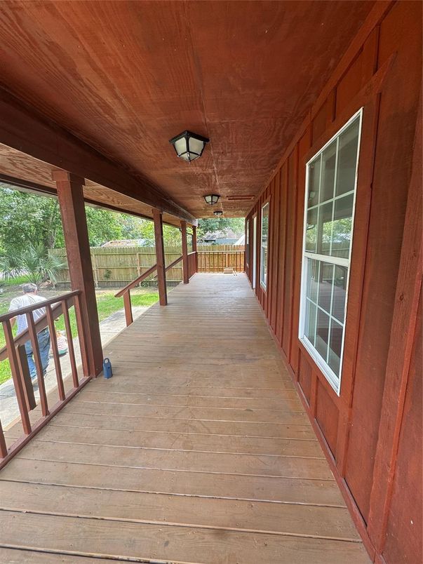 Exterior, Wood Texture Flooring