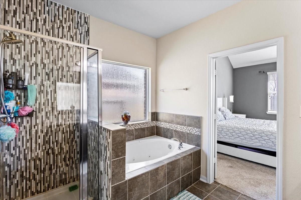 Bathroom, Bedroom, Glass Shower, Interior
