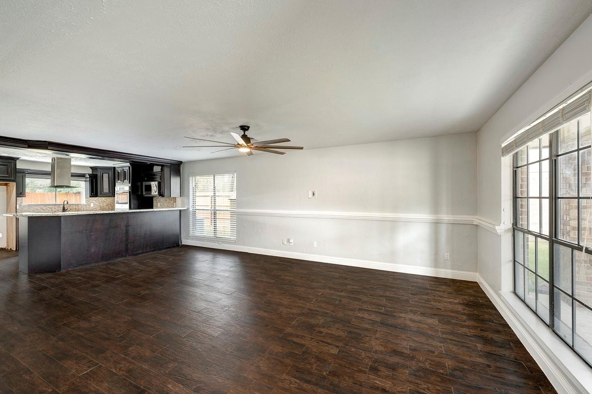 Empty room, Interior, Wood Texture Flooring