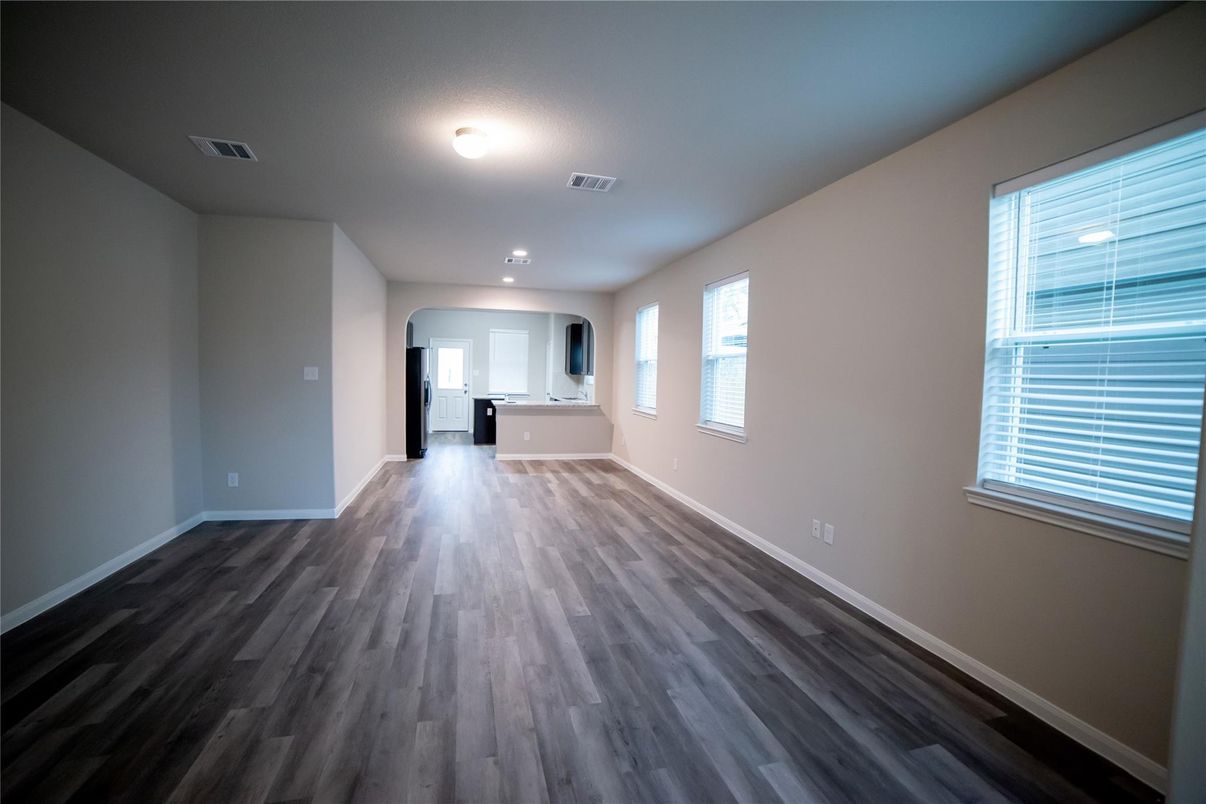 Empty room, Interior, Wood Texture Flooring