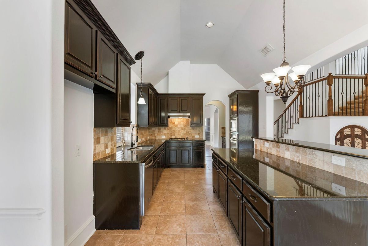 Chandelier, Interior, Kitchen, Pendant Lights, Recessed Lighting