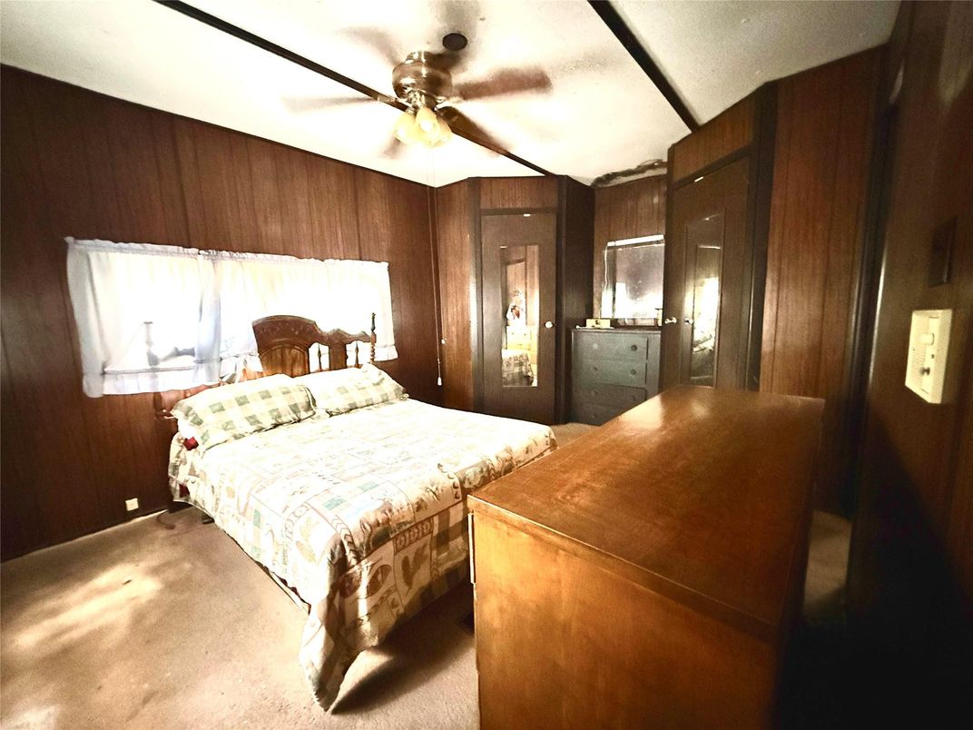 Bedroom, Interior, Wooden Walls