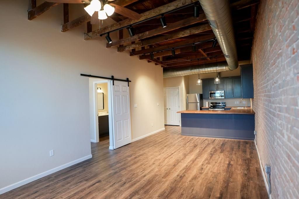 Interior, Kitchen, Pendant Lights, Stone Walls, Wooden Beams, Wooden Ceilings, Wood Texture Flooring