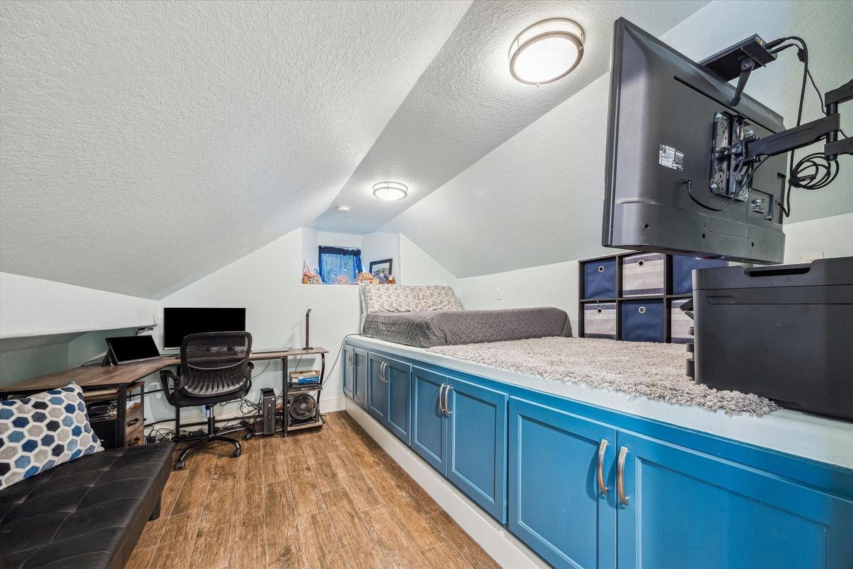 Home Office, Interior, Wood Texture Flooring