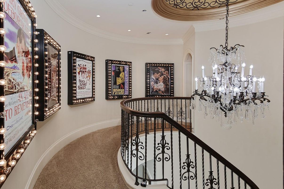 Chandelier, Interior, Recessed Lighting