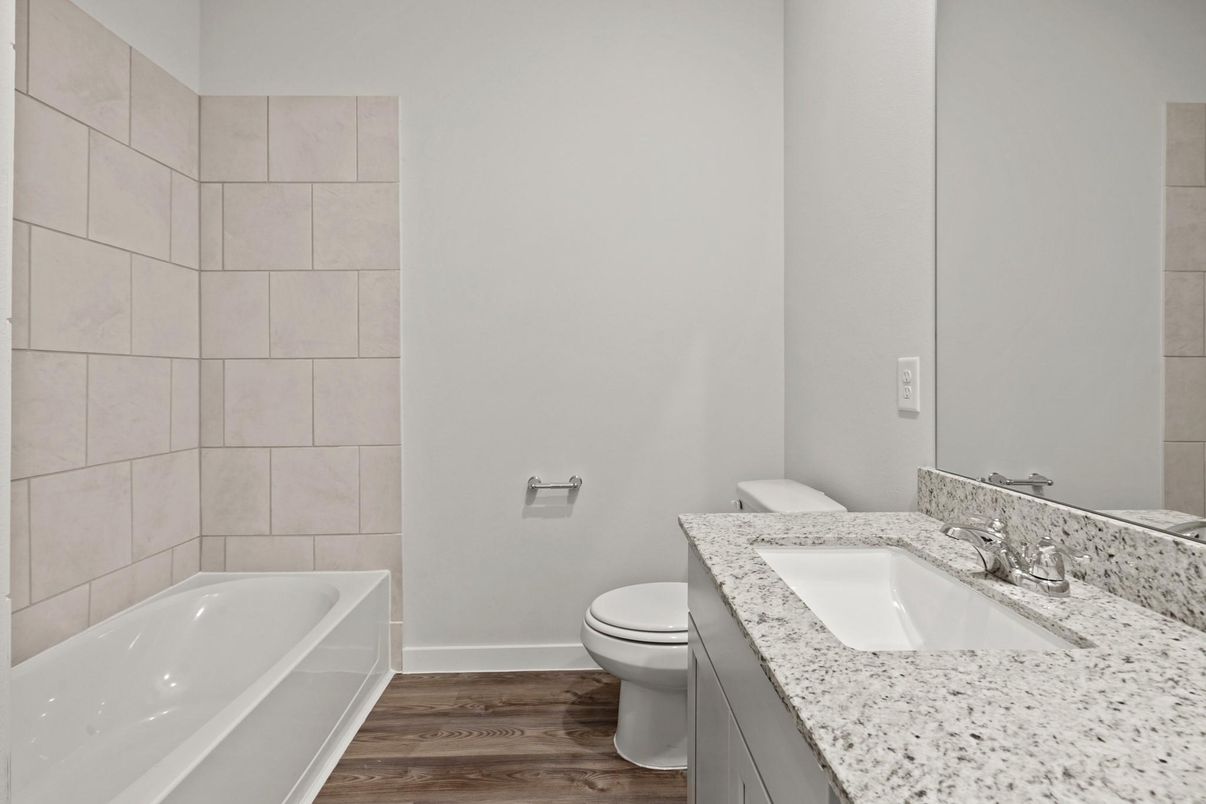 Bathroom, Interior, Wood Texture Flooring