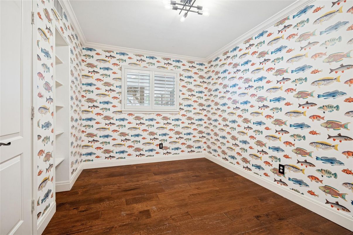 Empty room, Interior, Wood Texture Flooring
