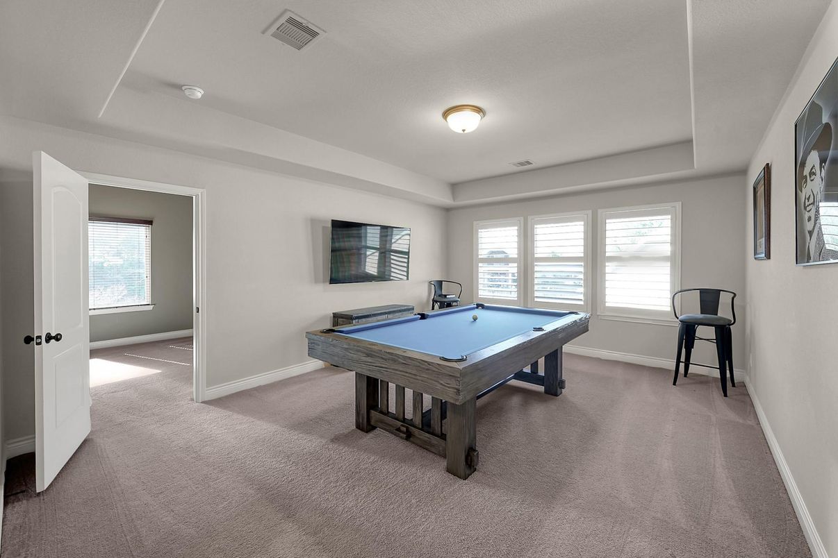 Billiard Table, Game Room, Interior