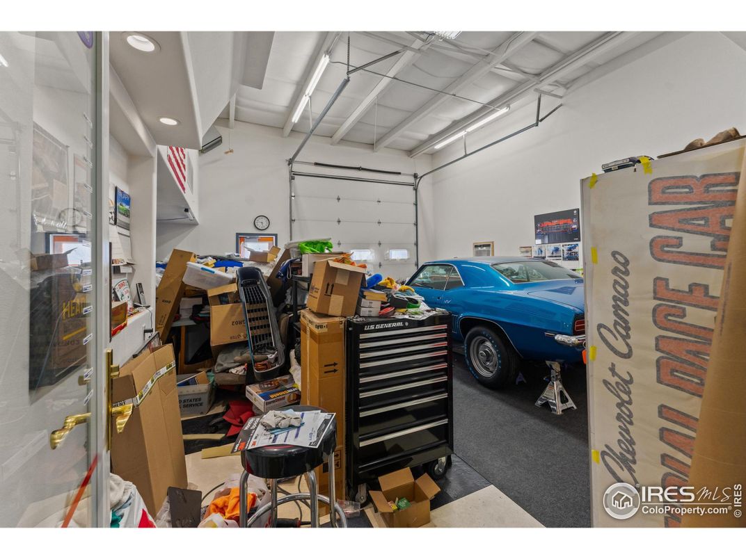 Garage, Interior, Recessed Lighting