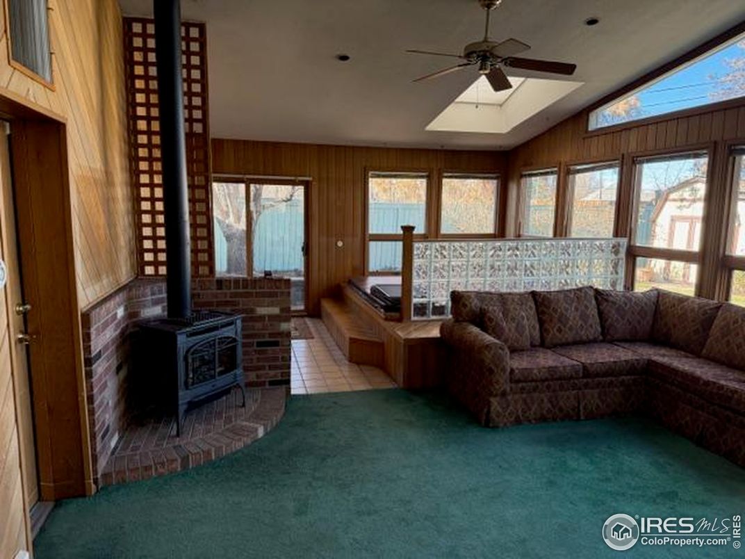 Fireplace, Interior, Living room, Wooden Walls