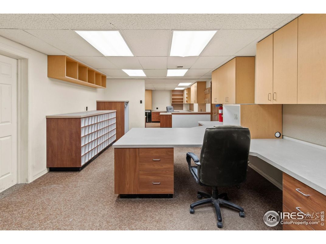 Home Office, Interior, Recessed Lighting