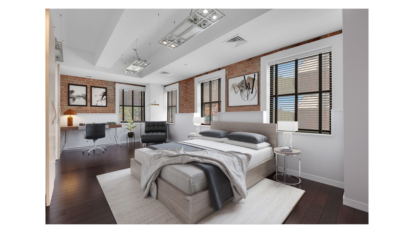 Bedroom, Home Office, Interior, Wood Texture Flooring