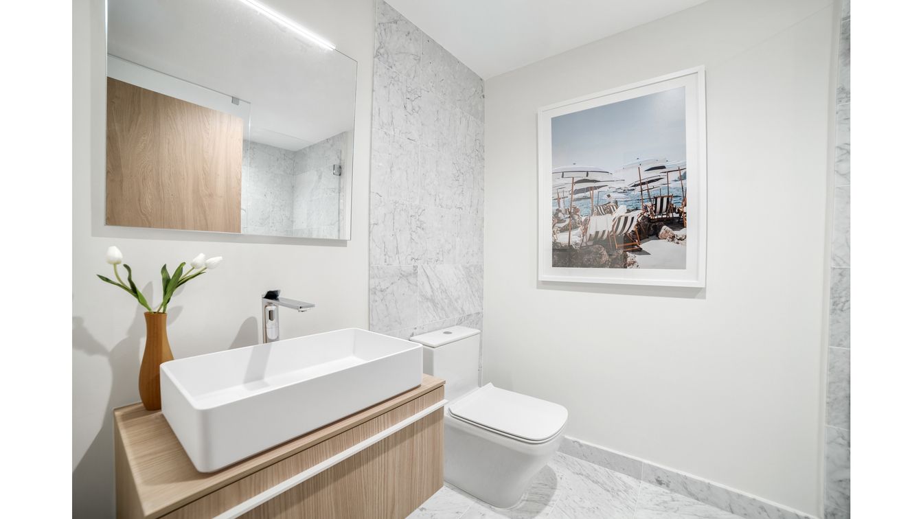 Bathroom, Interior, Marble, Marble Walls