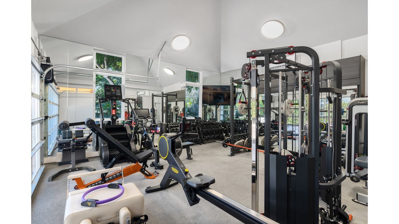 Fitness Equipment, Gym, Interior
