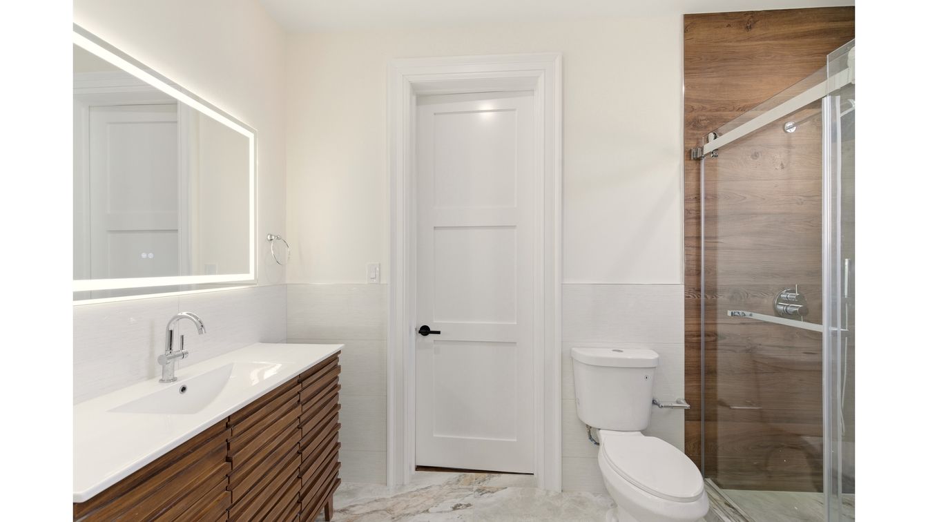 Bathroom, Glass Shower, Interior