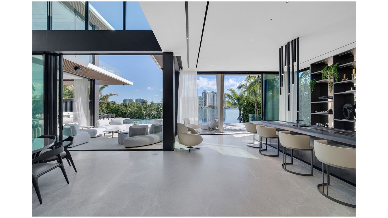 Interior, Living room, Recessed Lighting, Water