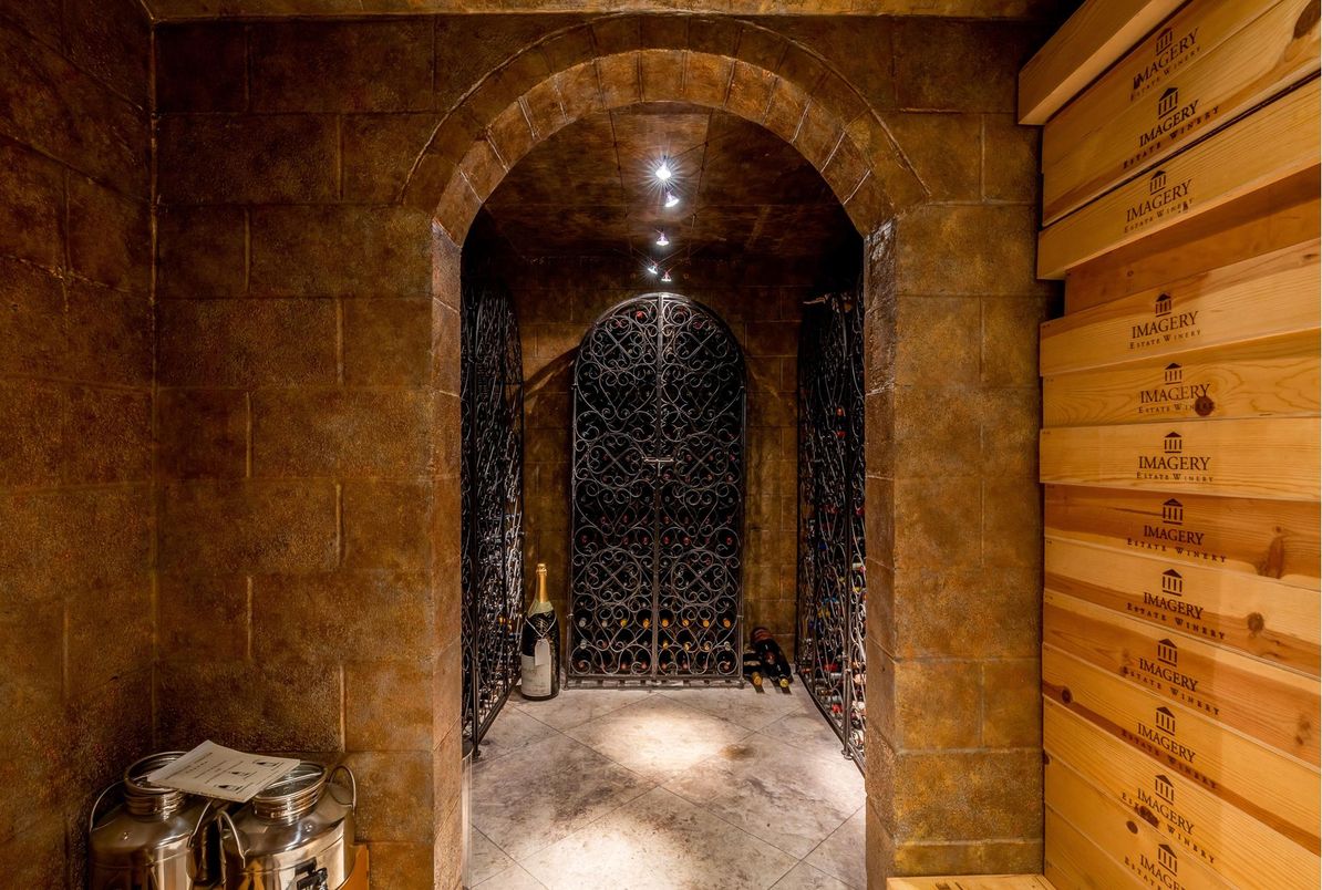 Interior, Recessed Lighting, Wine Storage