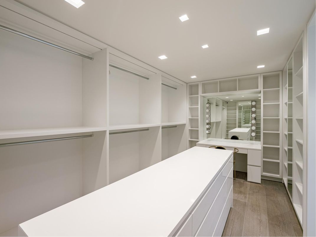 Interior, Recessed Lighting, Walk-in Closets, Wood Texture Flooring
