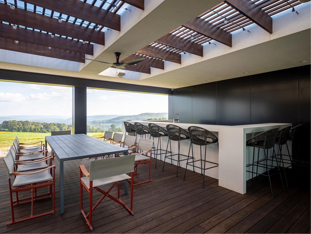 Exterior, Interior, Water, Wooden Beams, Wood Texture Flooring