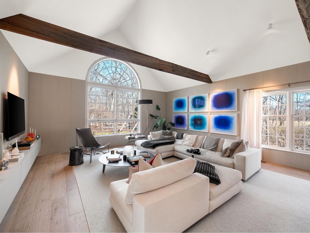 Interior, Living room, Wooden Beams, Wood Texture Flooring
