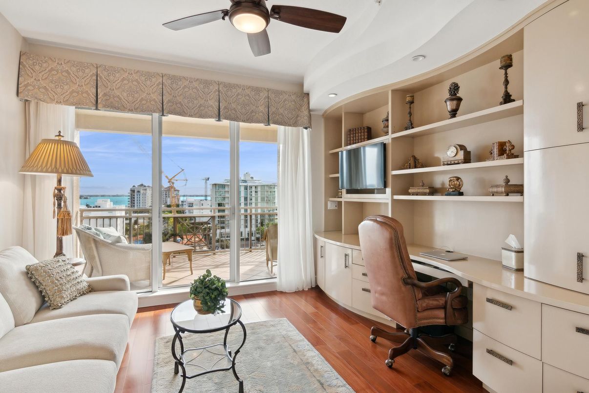Home Office, Interior, Water, Wood Texture Flooring