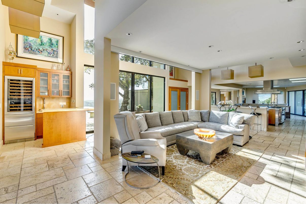 Interior, Kitchen, Living room, Recessed Lighting, Stainless Steel Appliances