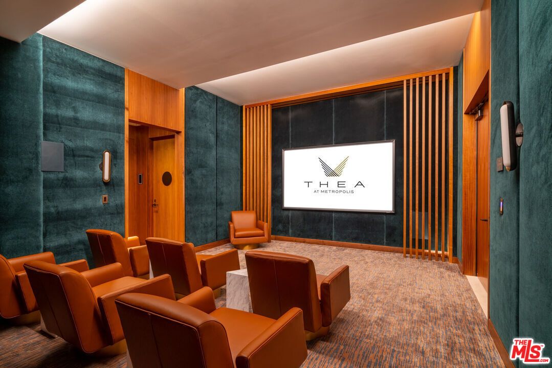 Interior, Projection Screen, Theatre Room