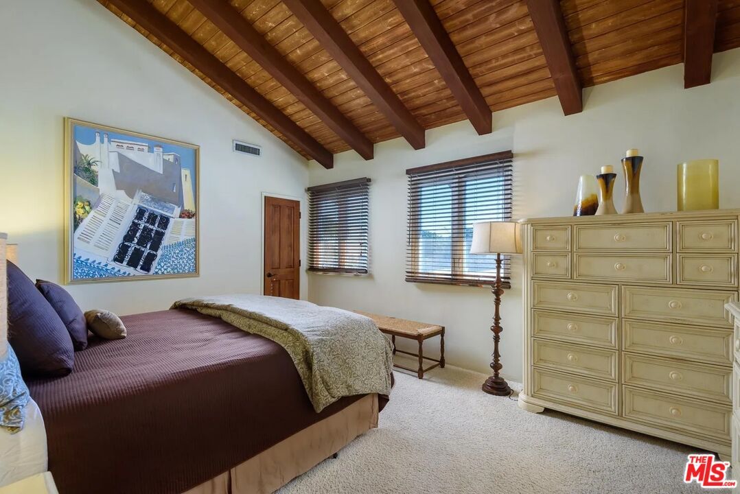 Bedroom, Interior, Wooden Beams, Wooden Ceilings