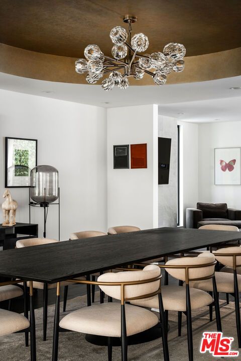 Dining room, Interior, Pendant Lights